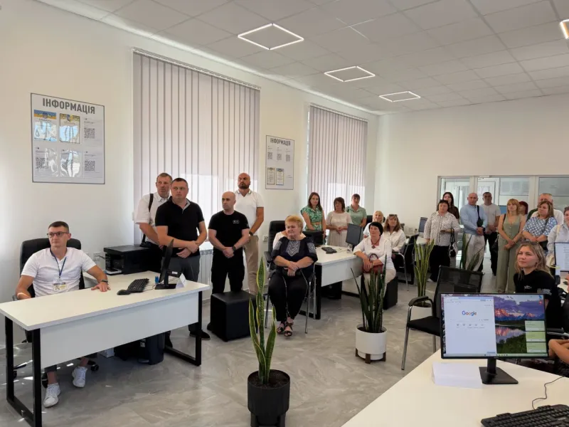 У Хоролі після реконструкції відкрили сучасний ЦНАП