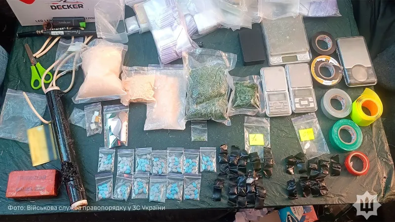 На Полтавщині шукали військового у СЗЧ, а знайшли наркотики та вибухівку