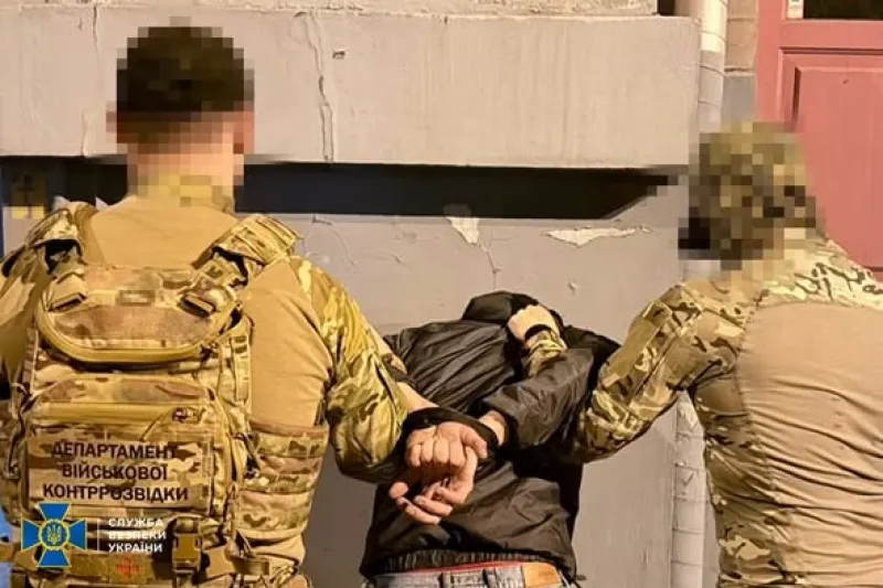 Затримали військового, який проводив розвідку на Полтавщині та готував удари по Києву