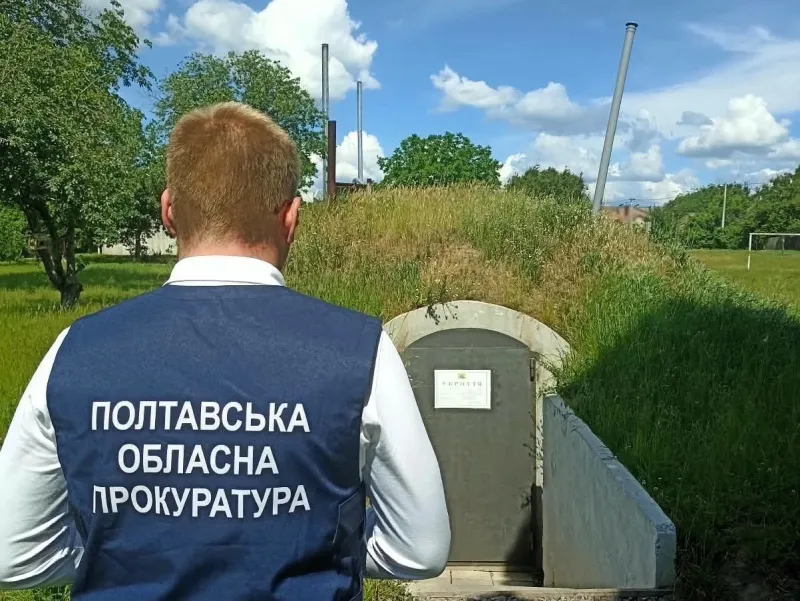На Полтавщині гімназії придбали укриття за 4,35 млн грн, яке не забезпечувало належного захисту