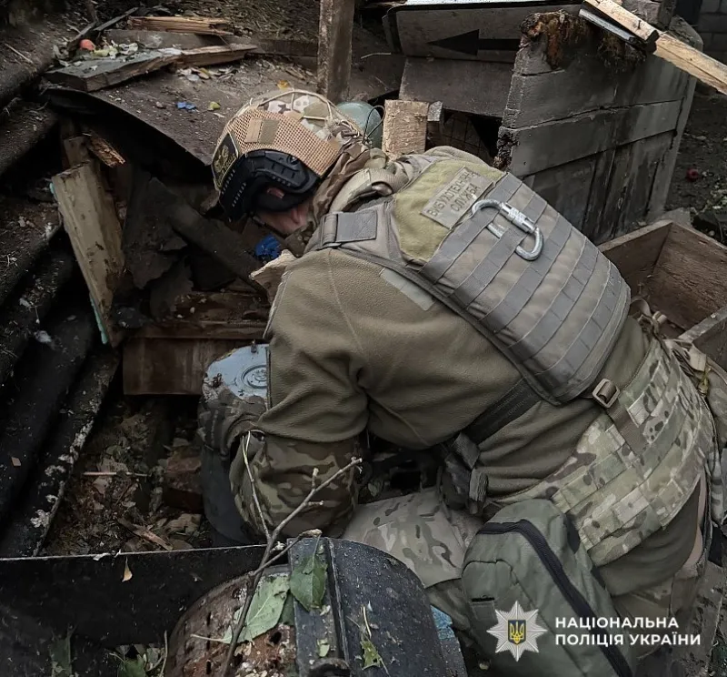 На Лубенщині знешкодили бойову частину ворожого БпЛА "Герань-2"