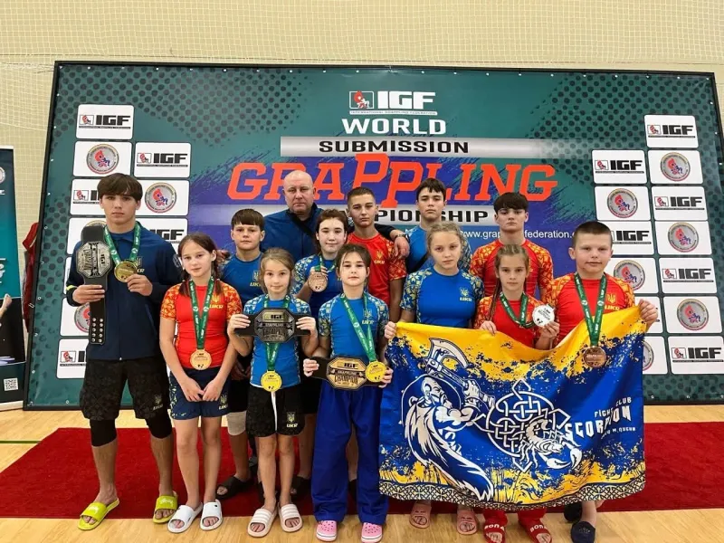 Лубенські спортсмени здобули 16 медалей на Чемпіонаті світу з грепплінгу